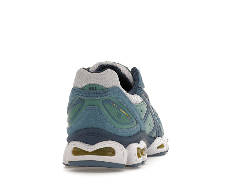 ASICS Gel-Nimbus 9 Grey Floss Blue Green
