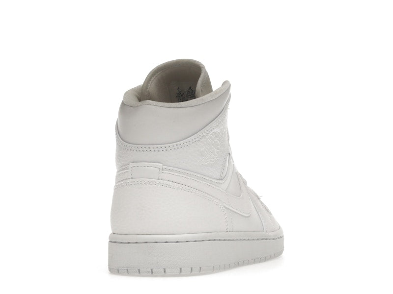 Jordan 1 Mid Triple White 2.0 (2020)