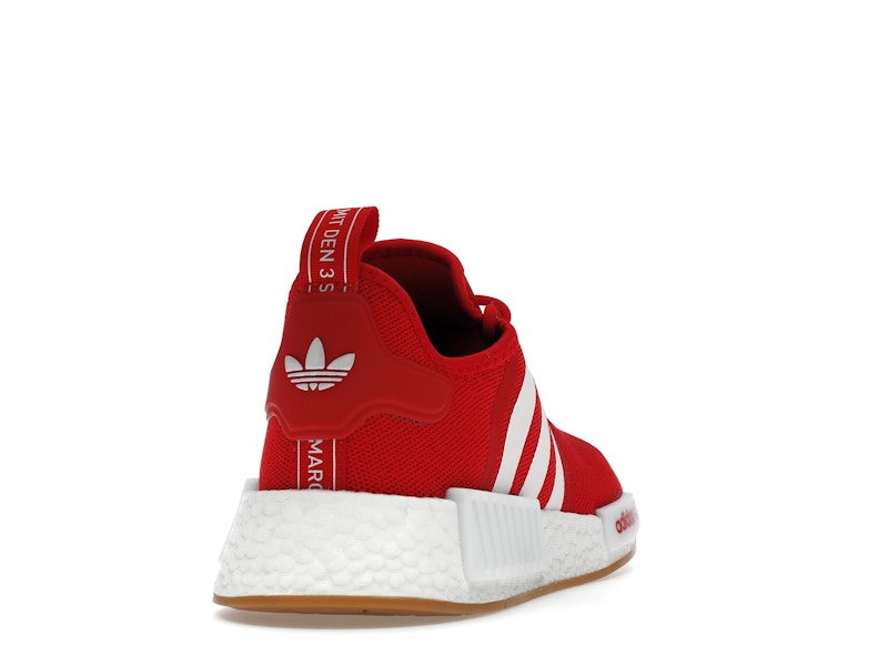 adidas NMD R1 Vivid Red White Gum
