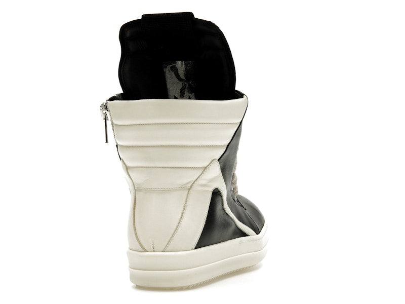 Rick Owens GeoBasket Oversized Eylet Black Milk