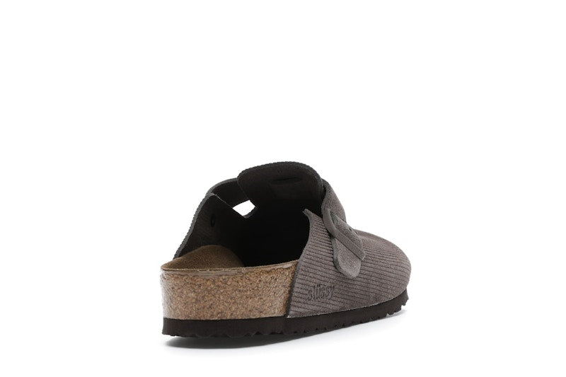 Birkenstock Boston Clogs Stussy Anthracite