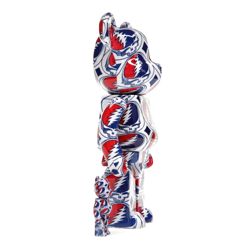 Bearbrick x Grateful Dead (Steal Your Face) 100% & 400% Set