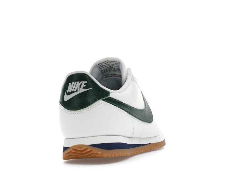 Nike Cortez Leather Summit White Fir Midnight Navy