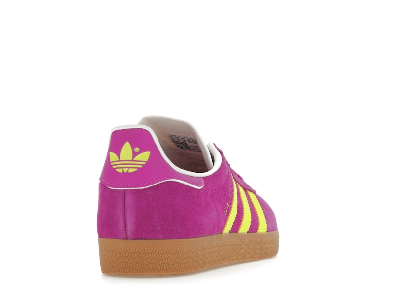 adidas Gazelle Purple Burst Solar Yellow (Women's)