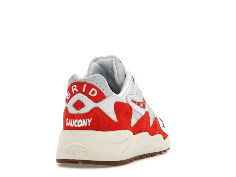 Saucony Grid Shadow 2 Ivy Prep White Red