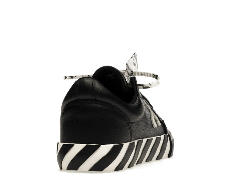 OFF-WHITE Vulc Low Leather Black White FW21