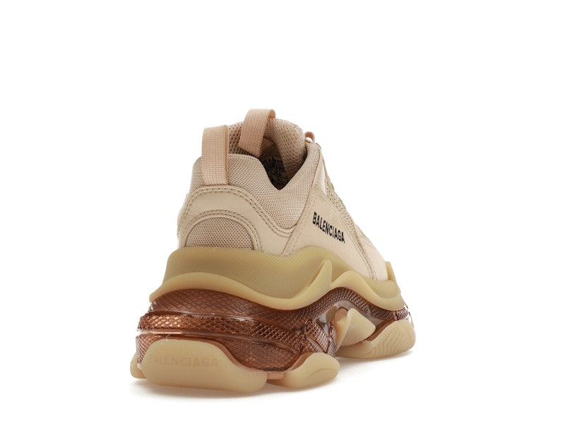 Balenciaga Triple S Clear Sole Beige (Women's)