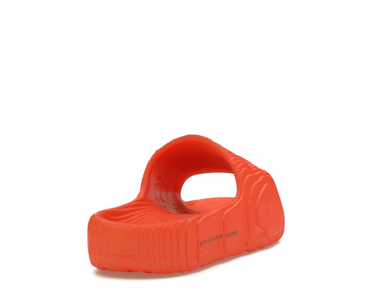 adidas Adilette 22 Slides Orange Core Black