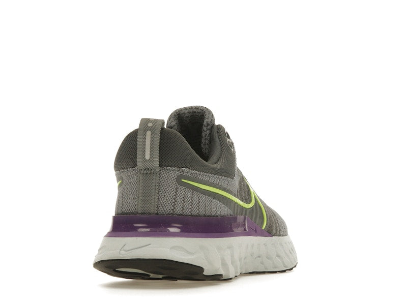 Nike React Infinity Run Flyknit 2 Grey Volt Wild Berry