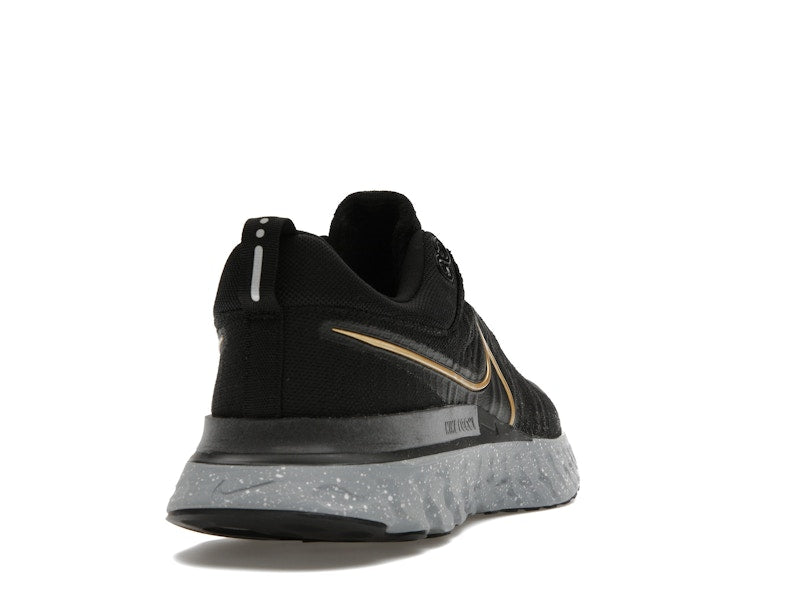 Nike React Infinity Run Flyknit 2 Black Gold