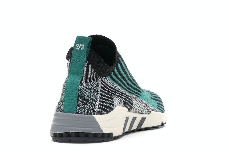 adidas EQT Support Sock Core Black Sub Green