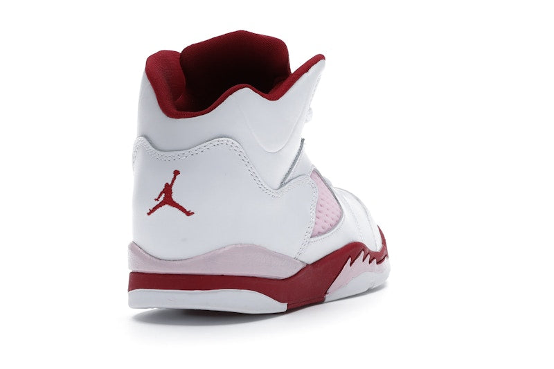 Jordan 5 Retro White Pink Red (PS)