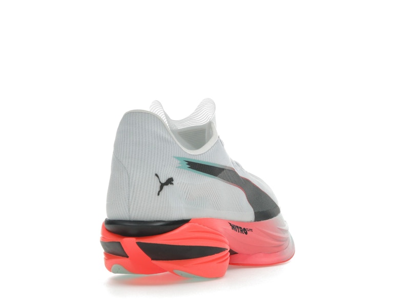 Puma Fast-R Nitro Elite 3 White Glowing Red Mint (Women's)