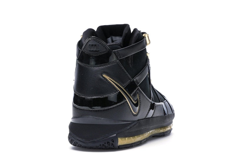 Nike LeBron Zoom 3 Black Metallic Gold