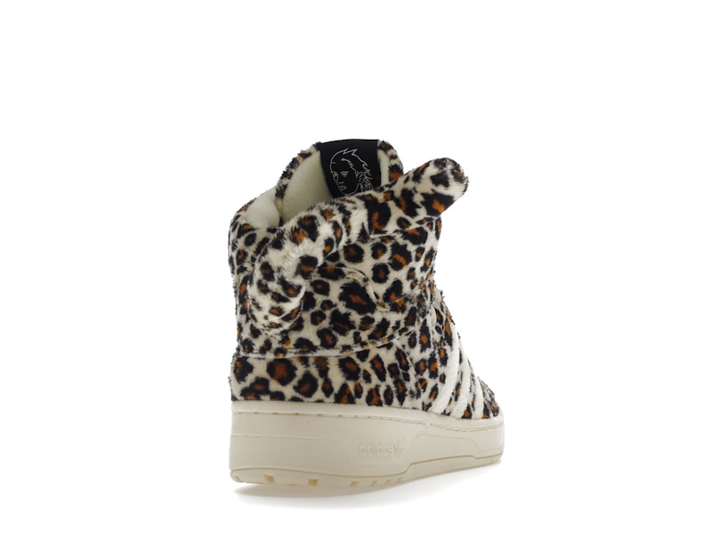 adidas JS Leopard Jeremy Scott Tail Sand Storm
