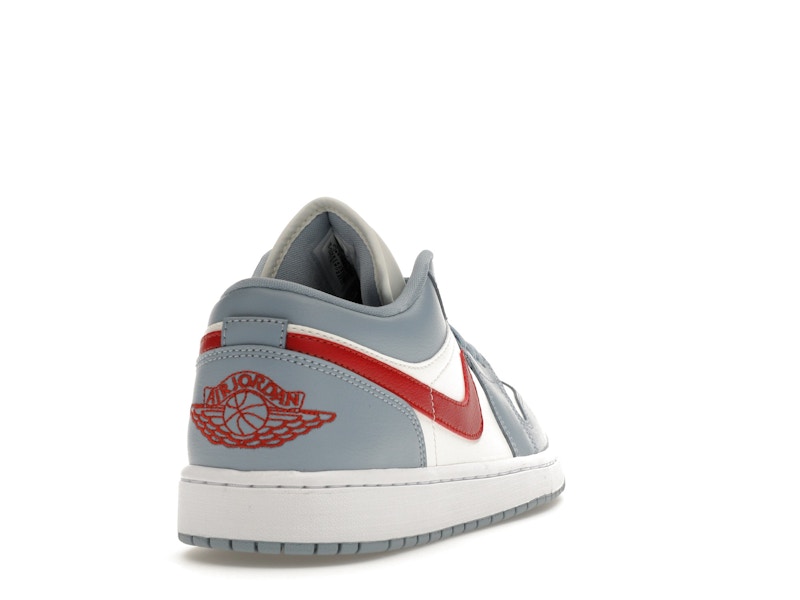 Jordan 1 Low Blue Whisper Dune Red (Women's)