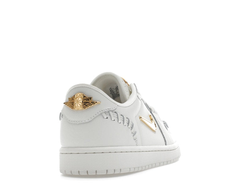 Jordan 1 Low Method of Make Sail Metallic Gold (Women's)