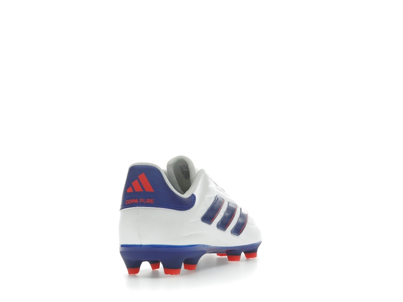 adidas Copa Pure 2 League FG Cloud White Lucid Blue Solar Red (GS)