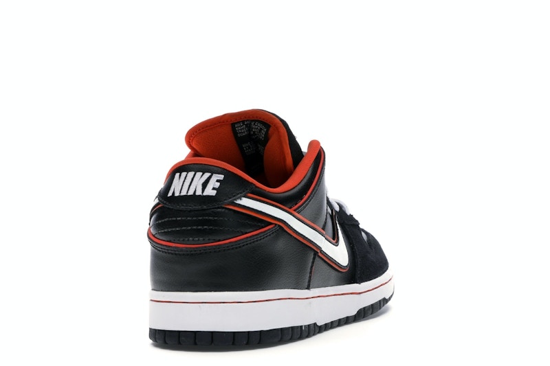 Nike SB Dunk Low Black Orange Blaze
