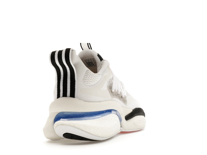adidas AlphaBoost V1 White Black Blue Fusion