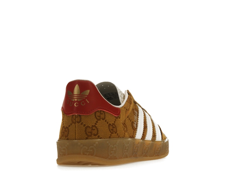 adidas Gazelle Gucci Original GG Beige Brown (Women's)