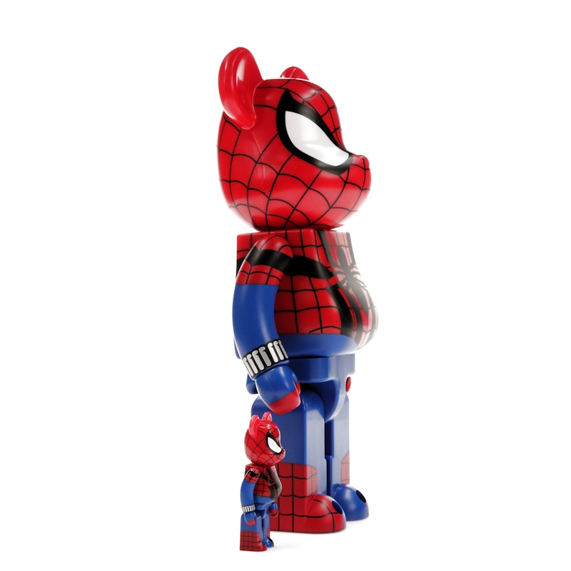 Bearbrick x Marvel Spider-Man (Ben Reilly) 100% & 400% Set