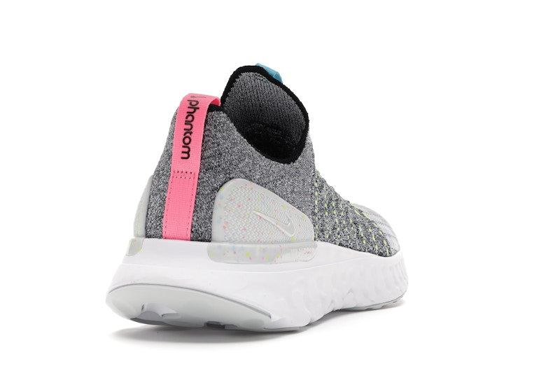 Nike React Phantom Run Flyknit 2 Flash Crimson Baltic Blue