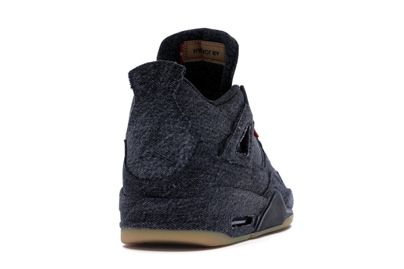 Jordan 4 Retro Levi's Black (Blank Tag)