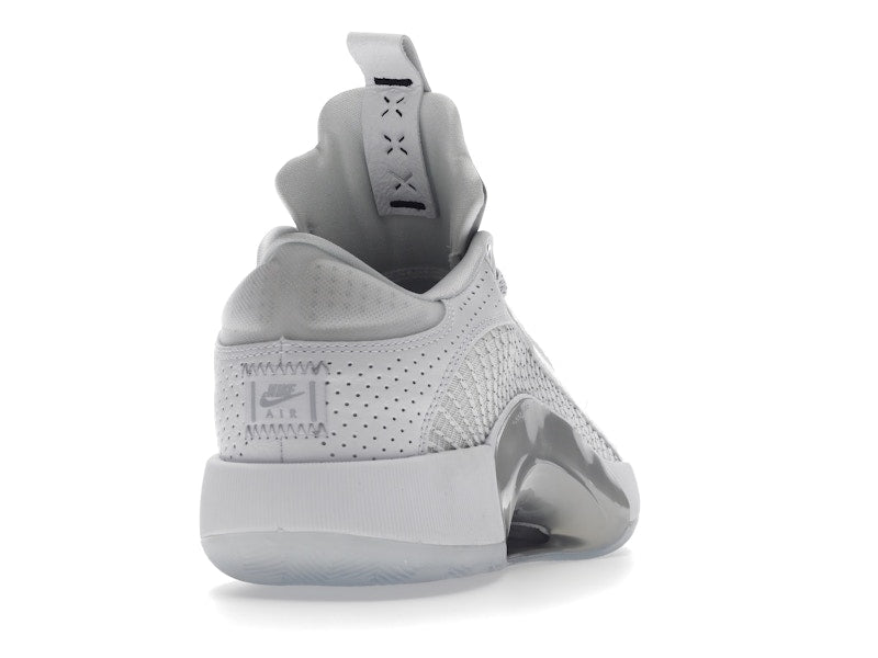 Jordan XXXV Low Metallic Silver (Clear Sole)
