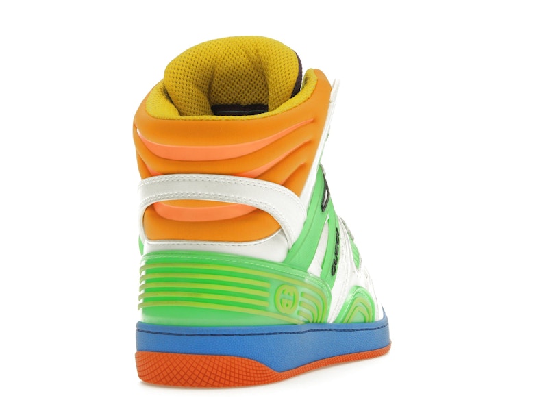 Gucci Basket White Demetra Green Purple Orange Blue
