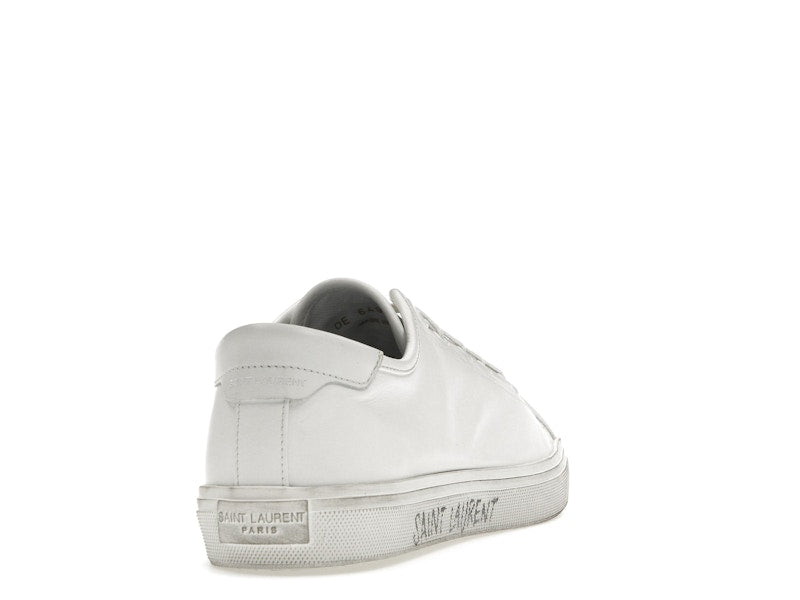 Saint Laurent Malibu Low Optic White