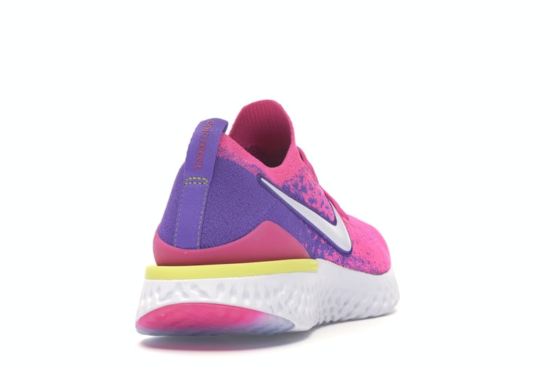 Nike Epic React Flyknit 2 Laser Fuchsia White (Women's)