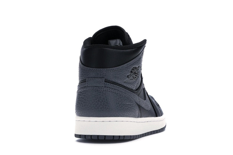 Jordan 1 Retro Mid Black Dark Grey