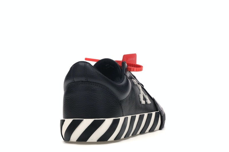 OFF-WHITE Vulc Low Black Leather FW19