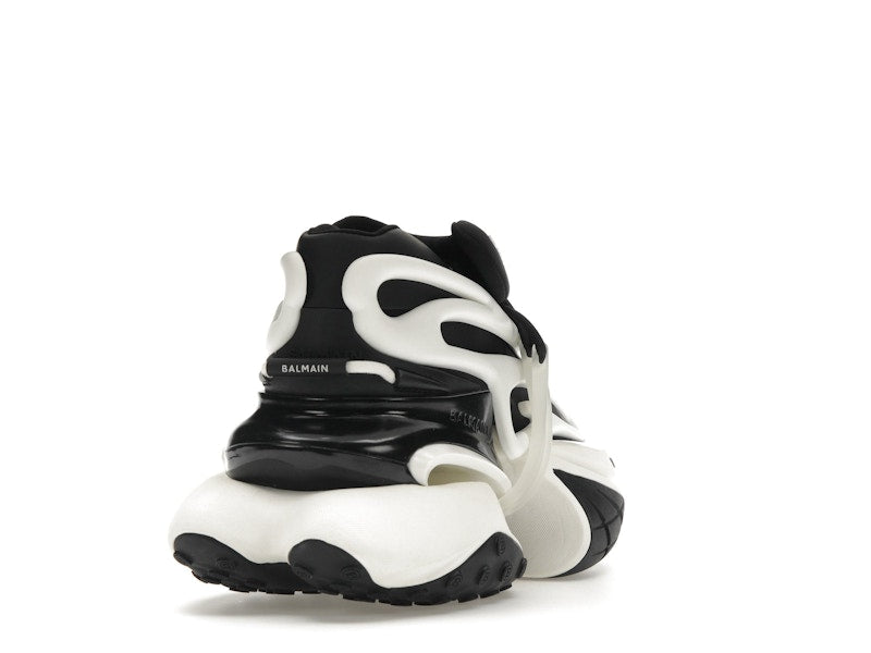 Balmain Unicorn Low-Top Black White