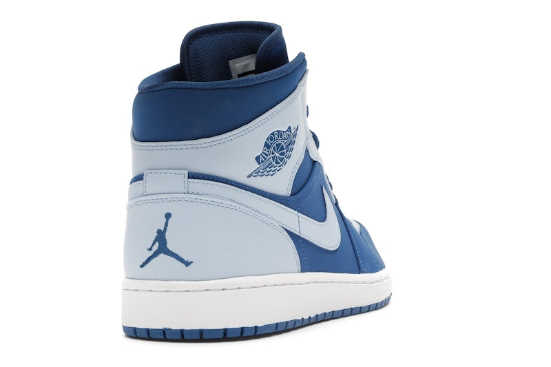Jordan 1 Retro Mid Team Royal Ice Blue