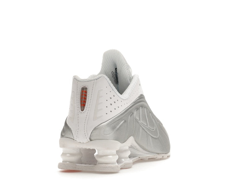 Nike Shox R4 White Metallic Silver (Women's)