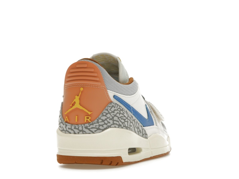 Jordan Legacy 312 Low Phantom Amber Brown Star Blue