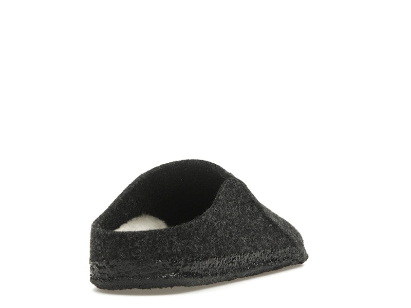 Birkenstock Zermatt Shearling Clog Wool Felt Anthracite