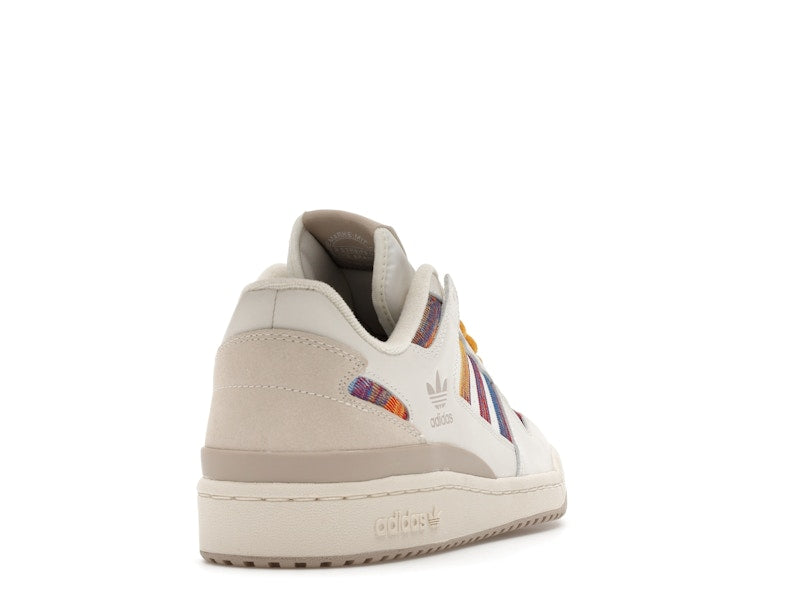 adidas Forum Low CL Cloud White Better Scarlet Blue Bird