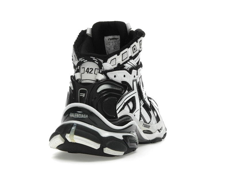 Balenciaga Runner High White Black