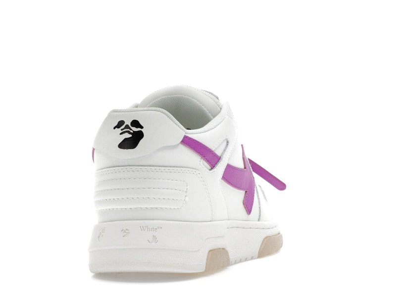 OFF-WHITE Out Of Office OOO Low Tops White Purple (Women's)