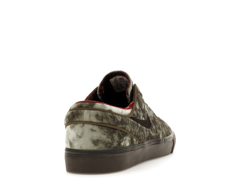 Nike SB Zoom Janoski OG+ SE Medium Olive Baroque Brown Dark Team Red Velvet Brown