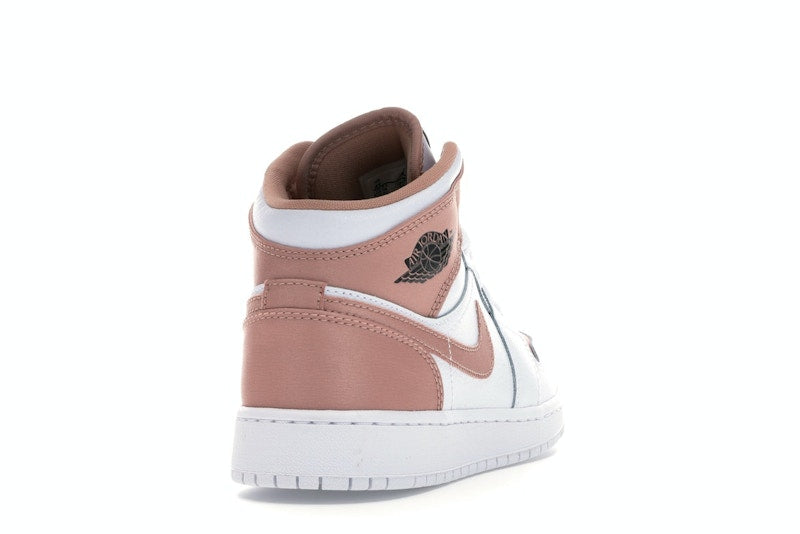 Jordan 1 Mid White Rose Gold (GS)