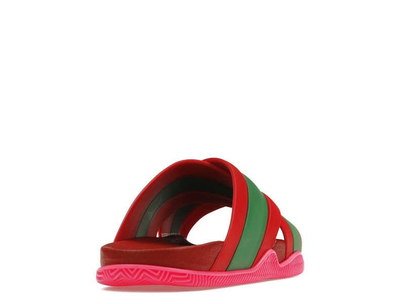 Gucci Web Slide Pink Rubber (Women's)