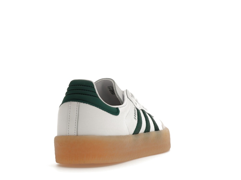 adidas Sambae White Collegiate Green Gum (Women's)