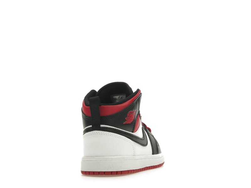 Jordan 1 Mid Gym Red Black Toe (PS)