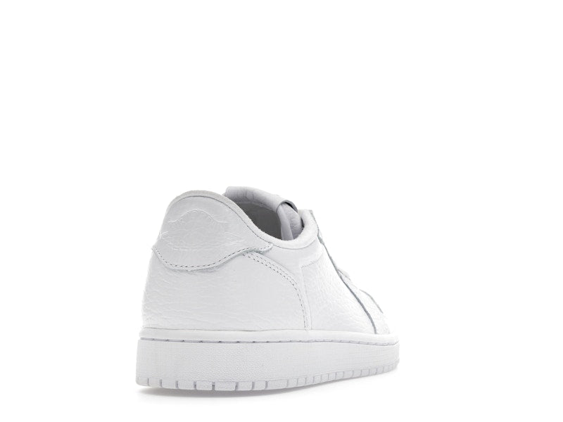 Jordan 1 Retro Low Swooshless Triple White (2025)