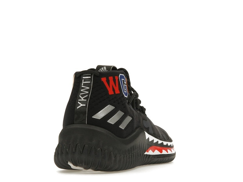 adidas Dame 4 A Bathing Ape Black