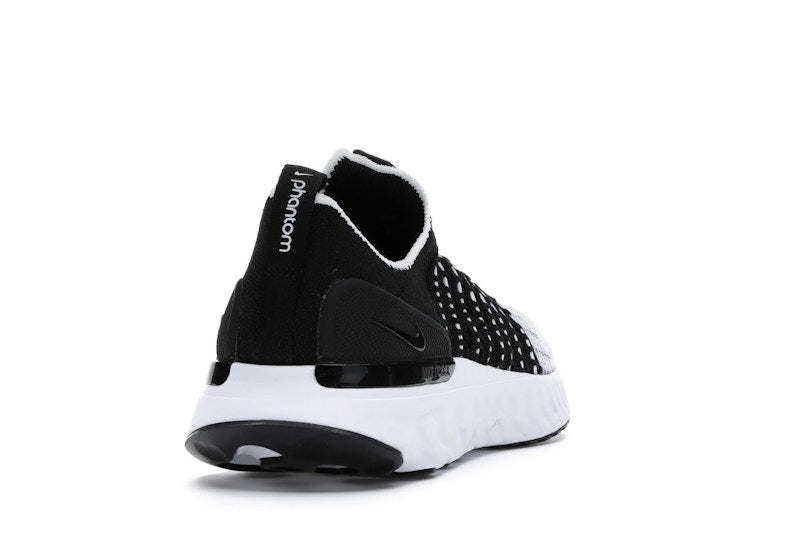 Nike React Phantom Run Flyknit 2 Black White (Women's)